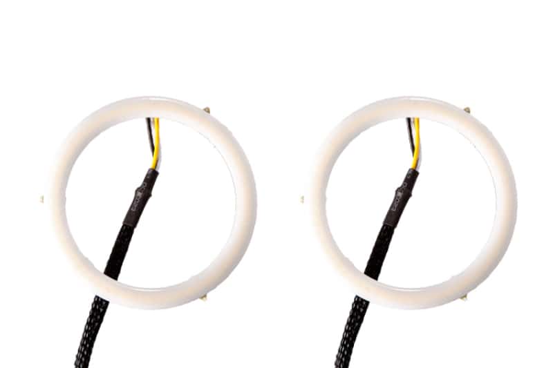 Diode Dynamics — Diode Dynamics Halo Lights LED 80mm Switchback (Pair) - view 1