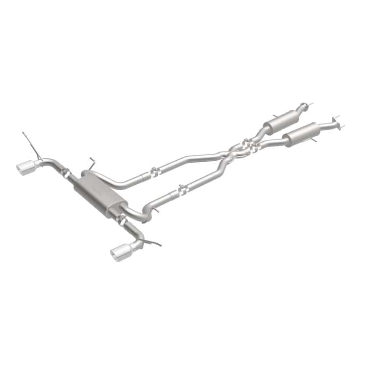 Magnaflow — MagnaFlow Cat-Back SS 2.5in Dual Split Rear 4in Black Tip 11-16 Jeep Grand Cherokee 5.7L V8/3.6L V6
Cat-Back - view 5