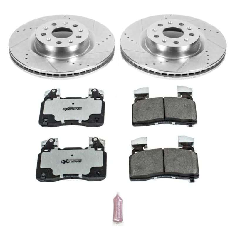 PowerStop — Power Stop 16-18 Cadillac CT6 Front Z26 Street Warrior Brake Kit - view 1