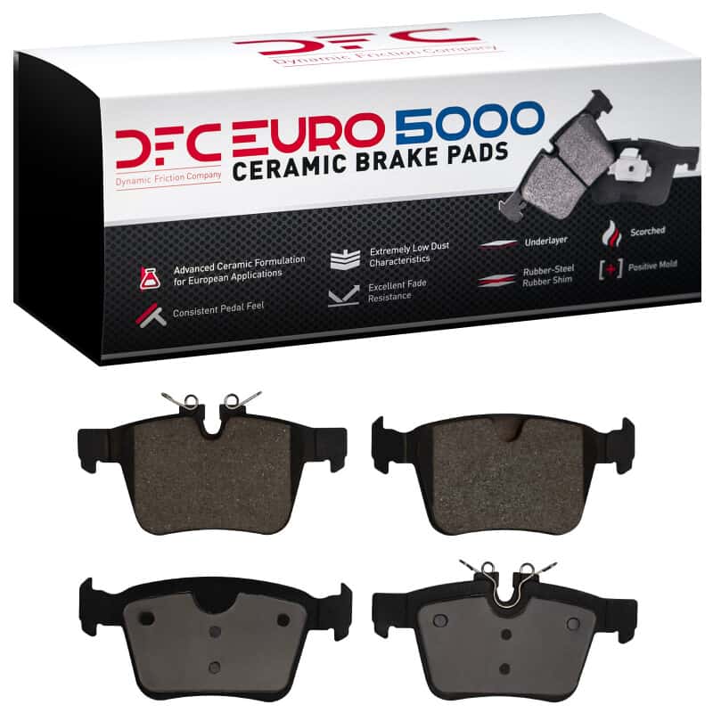 DFC — DFC 15-25 Jaguar E-Pace Rear Euro 5000 Ceramic Brake Pads
DFC Brake Pad Set - view 1