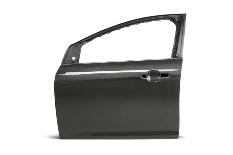 Anderson Composites — Anderson Composites 16-18 Ford Focus RS Front Carbon Fiber Doors (Pair) - view 1