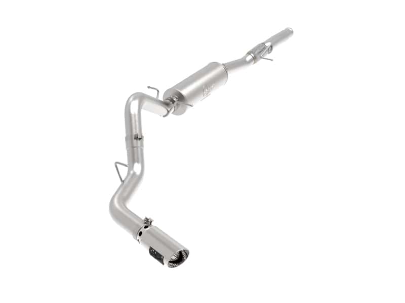 aFe — aFe Apollo GT Series 4in 409SS Cat Back Exh System Polished Tip 14-18GM Silverado 1500 V8-6.2L
Cat-Back Exhaust - view 1