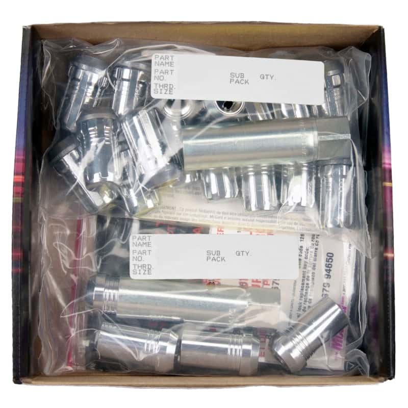 McGard — McGard SplineDrive Tuner 8 Lug Install Kit w/Locks & Tool (Cone) M14X1.5 / 22mm Hex - Chrome - view 6