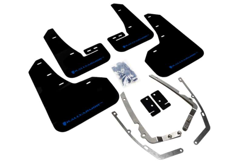 Rally Armor — Rally Armor 15-21 MKVII VW Golf/GTI Black UR Mud Flap w/Blue Logo
Mud Flap - view 1
