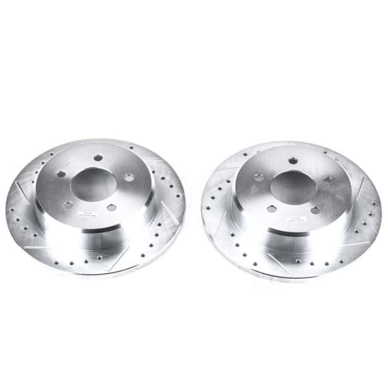 PowerStop — Power Stop 97-07 Chrysler Town & Country Rear Evolution Drilled & Slotted Rotors - Pair
PowerStop XPR - view 1