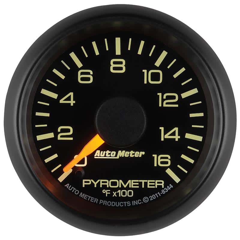 AutoMeter — Autometer Factory Match GM 2-1/16in 1600 Degree Electric Pyrometer (EGT) Gauge
2-1/16" PYRO KIT, 0- - view 4