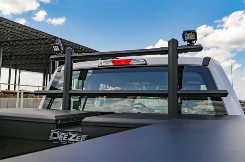 Dee Zee — Dee Zee 07-23 Chevrolet Silverado Cargo Management Cab Rack (Txt Black)
TrkCabProt/HeadRk - view 6