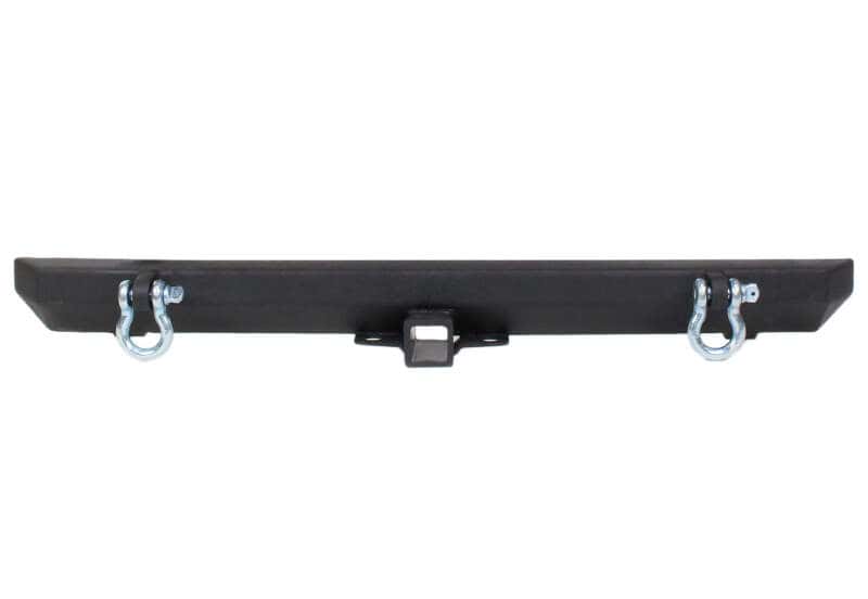 Fishbone Offroad — Fishbone Offroad 87-06 Jeep YJ/TJ Wrangler TJ Wrangler Rear Bumper w Receiver - view 1