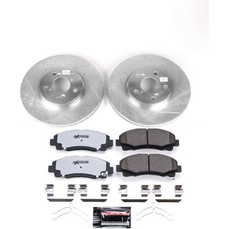 PowerStop — Power Stop 12-14 Honda Ridgeline Front Z36 Truck & Tow Brake Kit - view 1