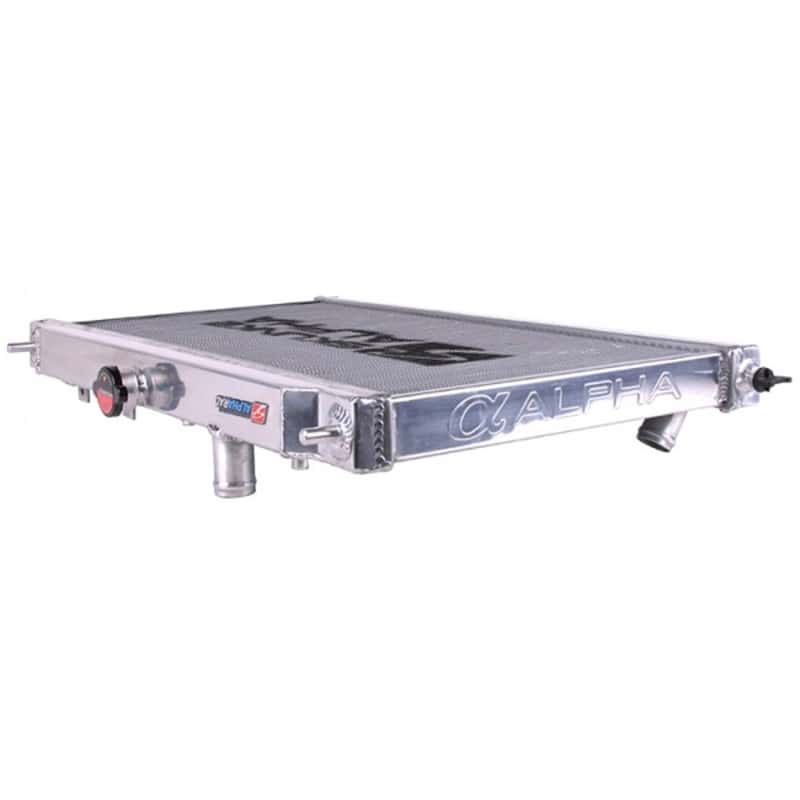 Skunk2 Racing — Skunk2 Alpha Series 88-91 Honda CRX/Civic Radiator (Full Size) (Dual Core) (Manual Trans.)
Radiator - view 3