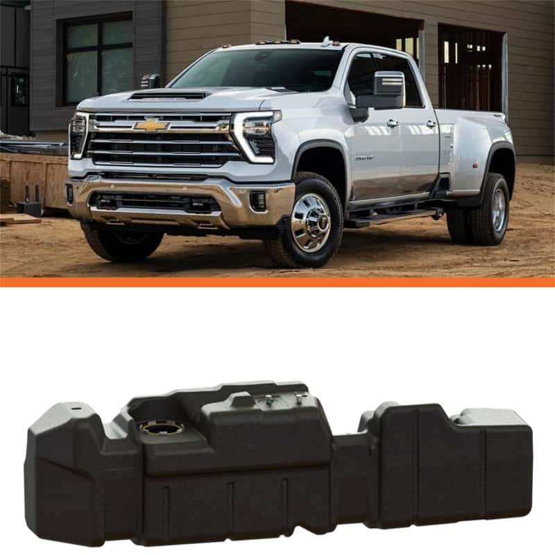 Titan Fuel Tanks — Titan Fuel Tanks 20-24 GM 2500/3500 Duramax Crew Cab Long Bed 60 Gallon XXL Mid-Ship Fuel Tank
Titan Fuel Tanks 20-24 GM 2500/3500 60 Gal. Extra HD XXL Mid-Ship Tank - Crew Cab LB
Fuel Tank - view 6