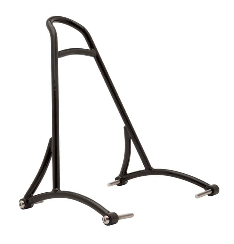 Burly Brand — Burly Brand Short Sissy Bar 13in - Black - view 2