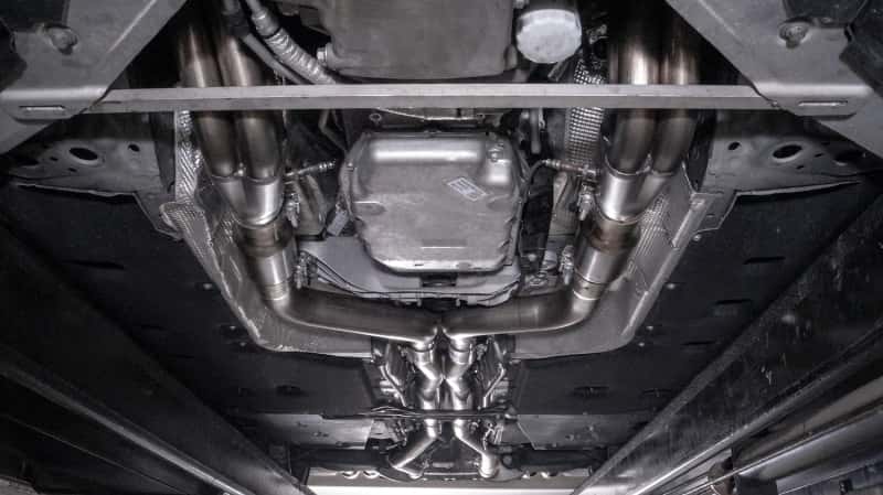 Stainless Works — Stainless Works 2016-18 Cadillac CTS-V Sedan Headers 2in Primaries 3in Catted Leads Into X-Pipe
Exhaust System - view 8