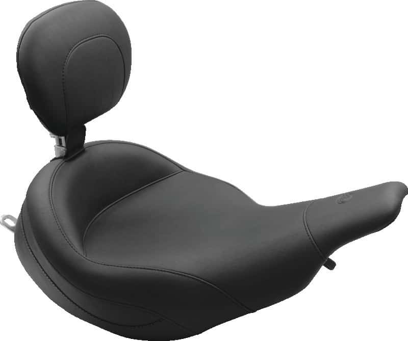 Mustang Motorcycle — Mustang 04-08 Honda VTX1800N Wide Touring 2PC Seat - Black - view 1