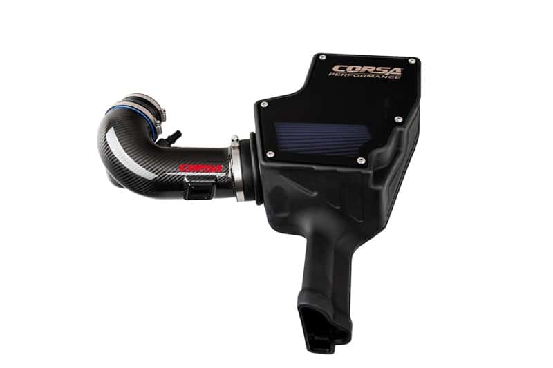 CORSA Performance — Corsa 2018-2023 Ford Mustang GT 5.0L V8 Carbon Fiber Air Intake w/ Oiled Air Filter
Air Intake - view 1