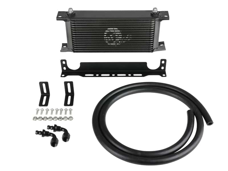 aFe — aFe Bladerunner Oil Cooler Universal 10in L x 2in W x 4.75in H
Oil Cooler Kit - view 5