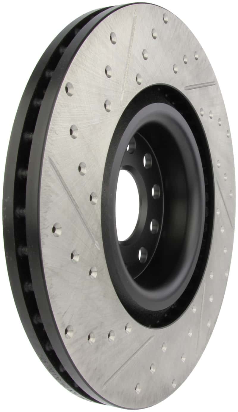 Stoptech — StopTech 09 VW Passat CC / 06-09 Passat Slotted & Drilled Left Front Rotor
Disc Brake Rotor
Slot/Drill Rotor - view 2