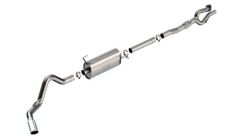 Borla — Borla 17-22 Ford F-250/F-350 SD 6.2L V8 2+4WD (Non-Dually) 2.75in ATAK Catback Exhaust
Cat-Back System - view 1