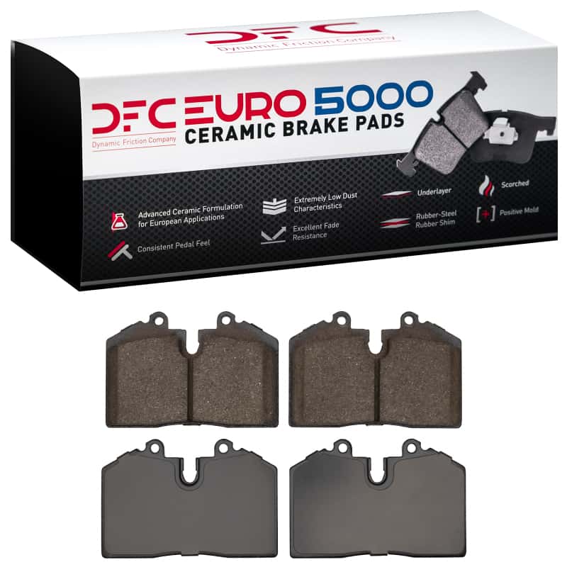 DFC — DFC 78-04 Ferrari 348 GTB Front/Rear Euro 5000 Ceramic Brake Pads
DFC Brake Pad Set - view 1