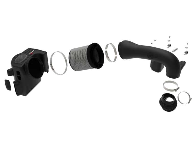 aFe — aFe Momentum Cold Air Intake System w/Pro Dry S Filter 20 GM 2500/3500HD 2020 V8 6.6L
Momentum GT Intake - view 2
