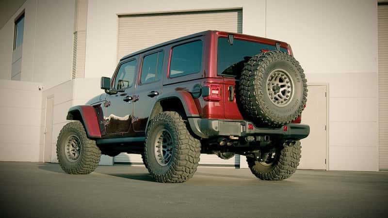 Borla — Borla 21-22 Jeep Wrangler Rubicon 392 6.4L V8 AT 4WD 4DR S-Type Cat-Back Exhaust - Coated Black
Cat-Back™ - view 3