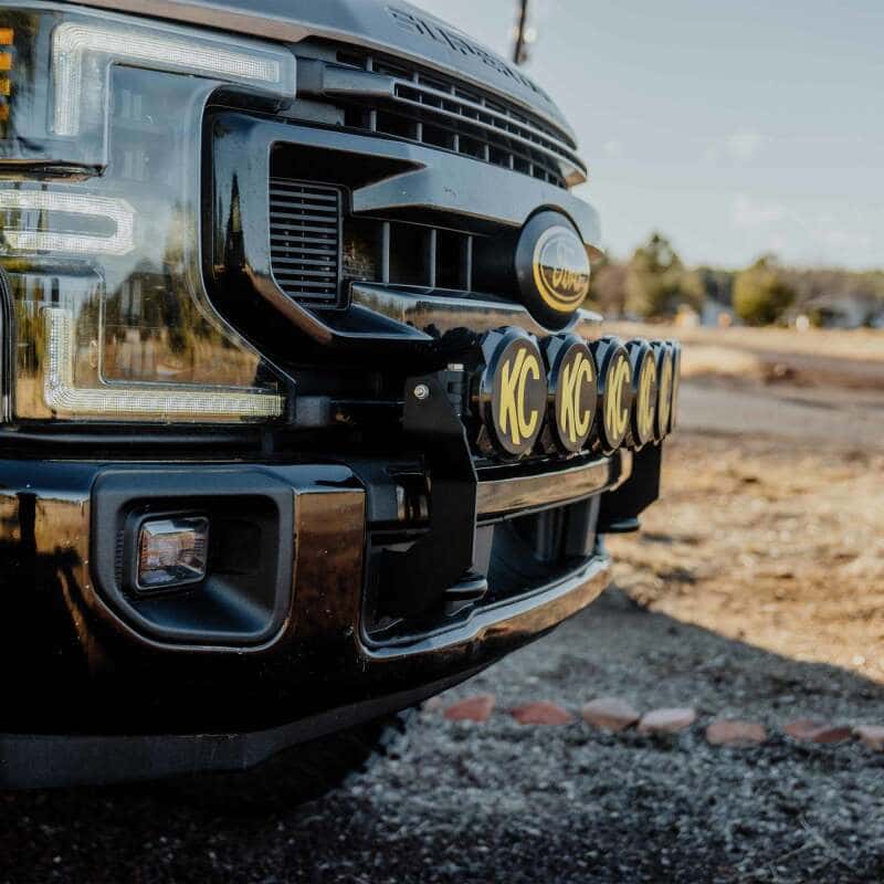 KC HiLiTES — KC HiLiTES 2017+ Ford Super Duty Gravity LED Pro6 7-Light Bar Kit - Front Bumper - view 10