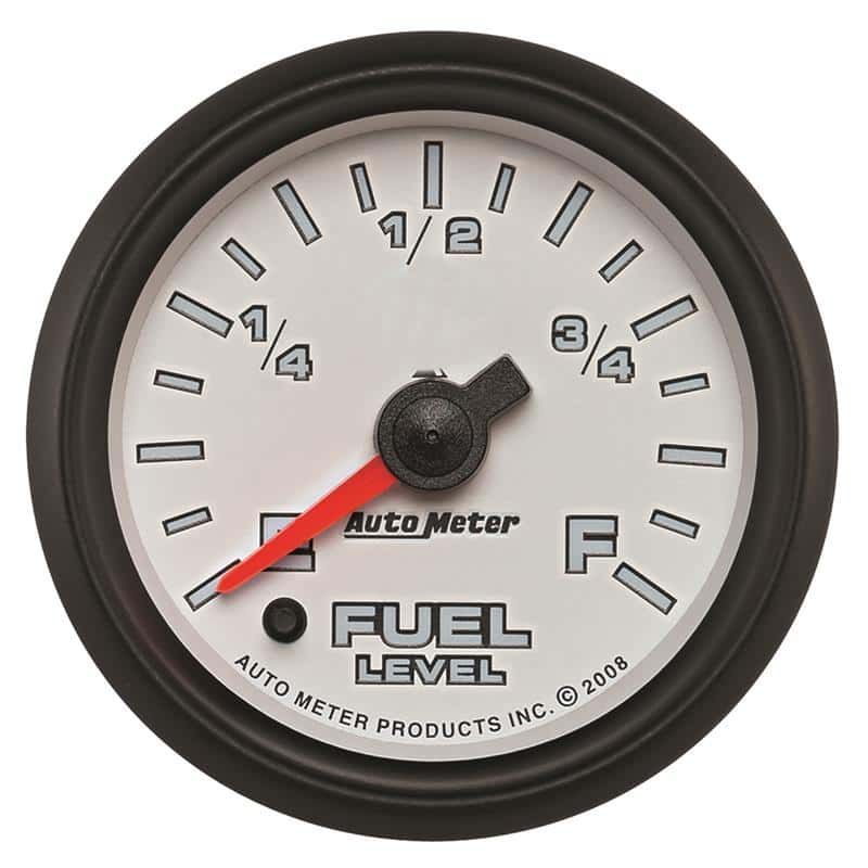 AutoMeter — Autometer Pro-Cycle Gauge Fuel Level 2 1/16in 0-280 Programmable White
2" FUEL LEVEL PC PH2 - view 2