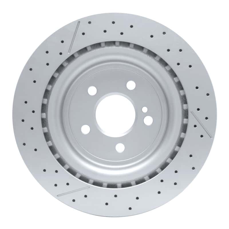 DFC — DFC 12-20 Mercedes-Benz GLA45 AMG Rear Drilled GeoSPEC Coated Rotor and Slotted - view 5