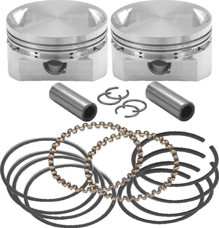 S&S Cycle — S&S Cycle 84-99 BT 3-1/2in .010in Bore Forged Stroker Piston Kit - view 1