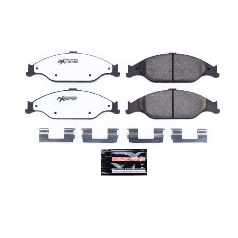 PowerStop — Power Stop 99-04 Ford Mustang Front Z26 Extreme Street Brake Pads w/Hardware
Z26 Brake Pads - view 1