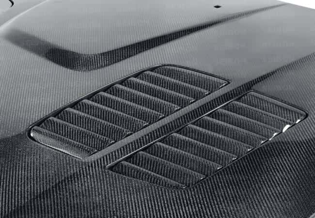 Seibon — Seibon 97-03 BMW 5 Series 4Dr (E39) GTR-Style Carbon Fiber Hood - view 11