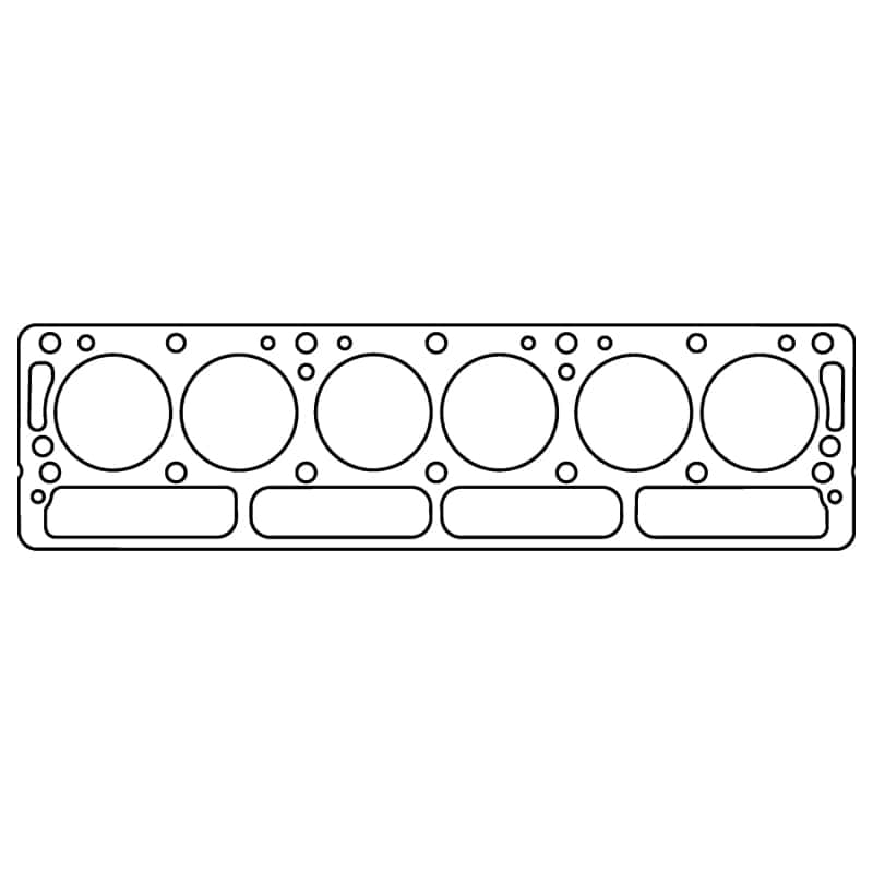 Cometic Gasket — Cometic Triumph TR6 76mm .043 inch Copper 6-Cylinder Head Gasket
Cylinder Head Gasket - view 6