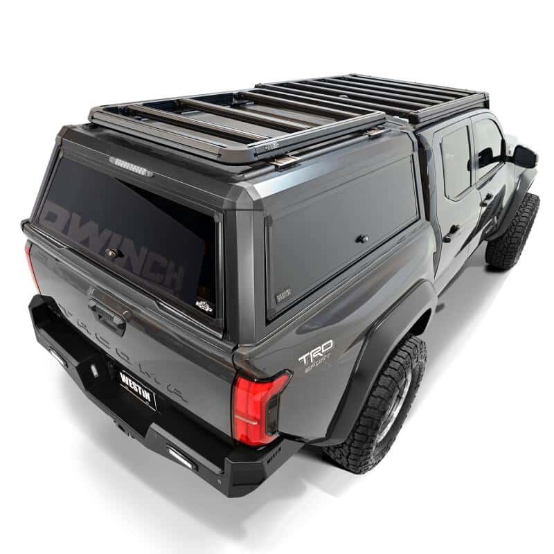 Westin — Westin EXP Roof Rack for Mid Size EXP Truck Cap (RACK ONLY - NO CAP) 45x55in. - Tex. Blk
Roof Rack - view 5