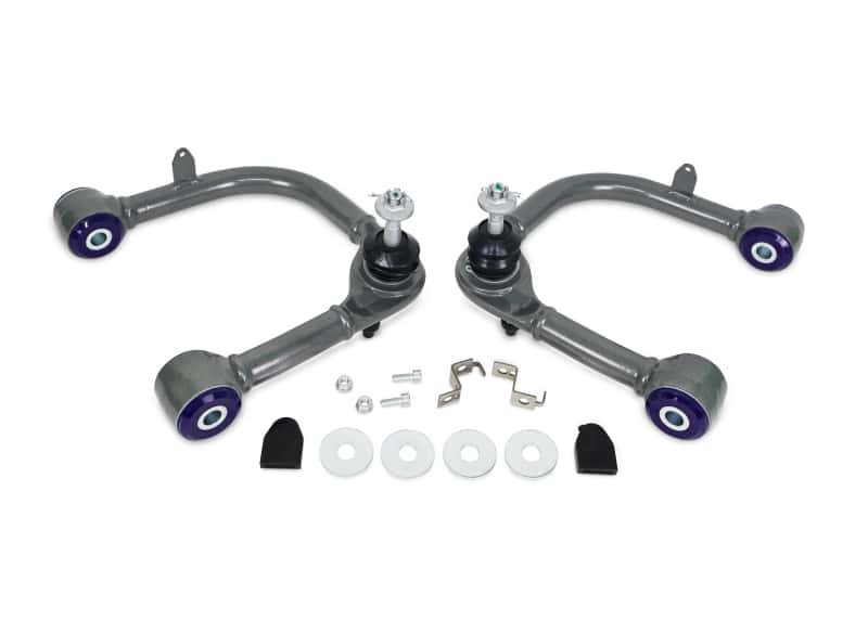 Superpro — SuperPro 2024 Toyota Land Cruiser 1958 Front Upper Control Arm Set
Offset Front UCA's - view 3