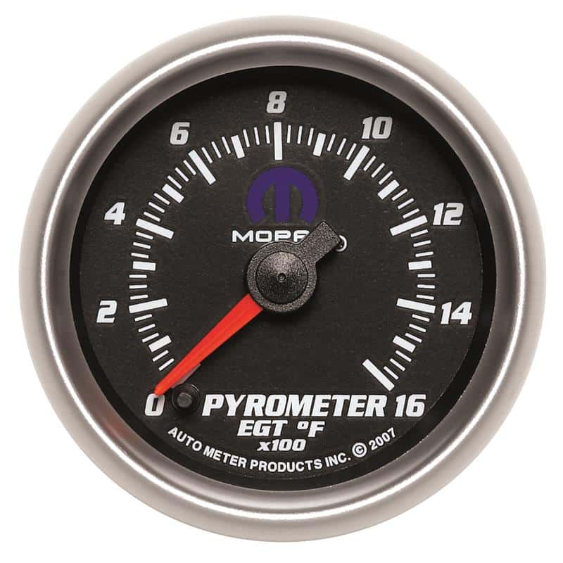 AutoMeter — Autometer Mopar 2-1/16in 1600 Degree Digital Stepper Motor Pyrometer (EGT) Gauge - Black
MOPAR #77060047, 2-1 - view 2
