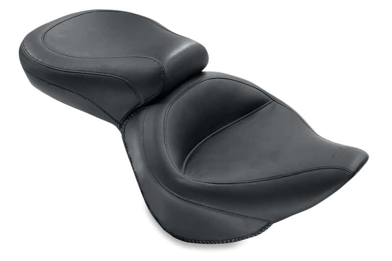 Mustang Motorcycle — Mustang 06-17 Harley Softail Wide Tire (200mm) Wide Touring 1PC Seat - Black - view 1