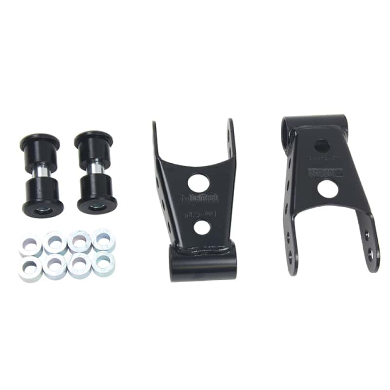 Belltech — Belltech SHACKLE KIT 15-16 Ford F150 (All Cabs Short Bed Only) 4WD 1in / 2in Rear Drop
SHACKLE KIT - view 1