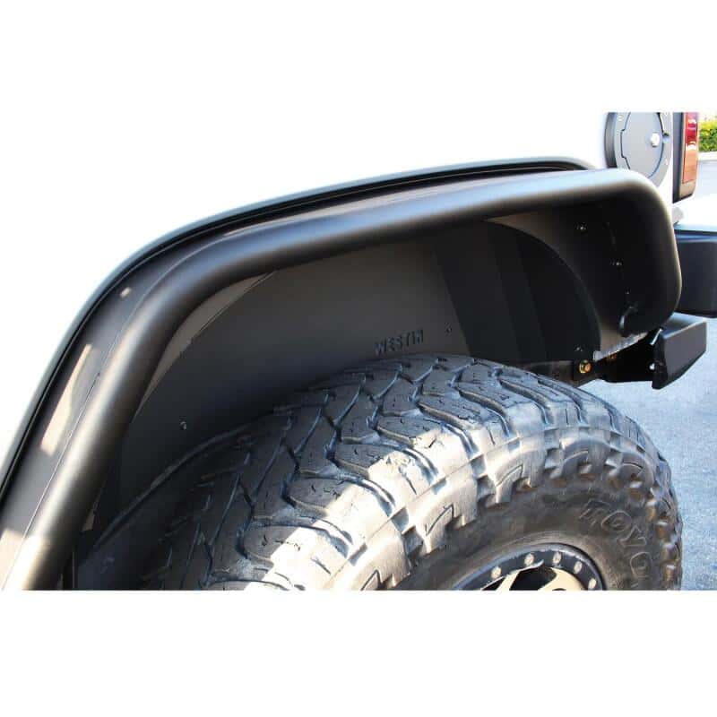 Westin — Westin 07-18 Jeep Wrangler JK Inner Fenders - Rear - Textured Black
Fender - view 4
