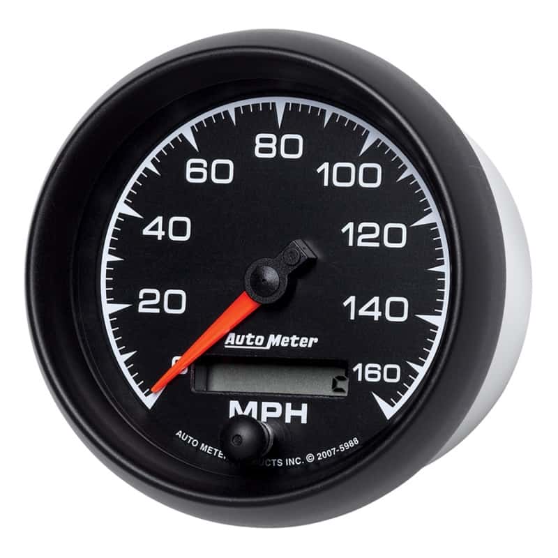 AutoMeter — Autometer ES 85.7mm In-Dash Speedometer Elec. Programmable 160mph Gauge
3.4" SPD 160MPH E ES - view 3