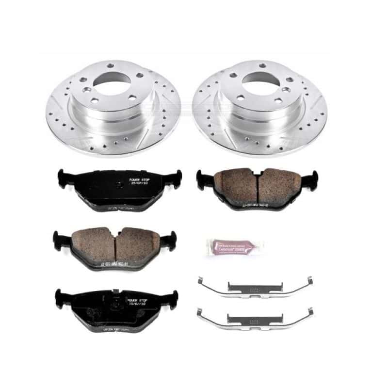 PowerStop — Power Stop 92-98 BMW 318i Rear Z23 Evolution Sport Brake Kit - view 1