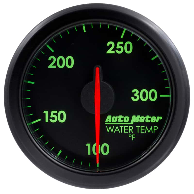 AutoMeter — Autometer Airdrive 2-1/6in Water Temperature Gauge 100-300 Degrees F - Black
GA 2" WTMP AIRDRV BK - view 10