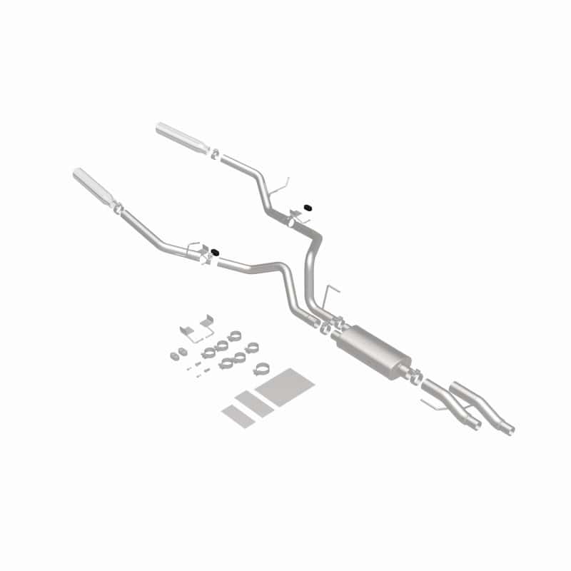 Magnaflow — MagnaFlow 11 Ford F-150 3.7L/5.0L/6.2L SS Catback Exhaust Dual Split Rear Exit w/ 3.5in SS Tips
Cat-Back - view 9