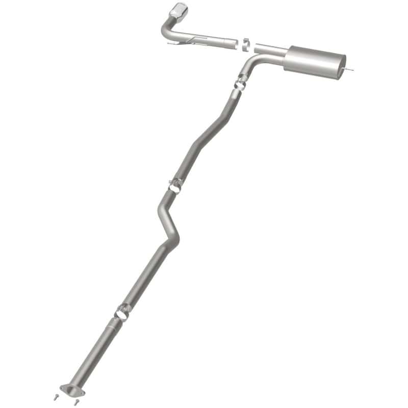 Magnaflow — MagnaFlow Cat Back, SS, 2.5in, Street, Single Straight Pass. Polished 4in Tip, 2015 Ford Fusion 2.5L
Cat-Back - view 31