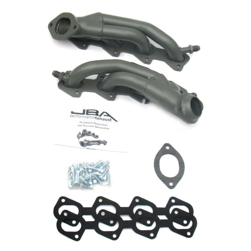 JBA — JBA 96-97 Ford Mustang 4.6L 4V 1-5/8in Primary Ti Ctd Cat4Ward Header
Exhaust Header - view 2