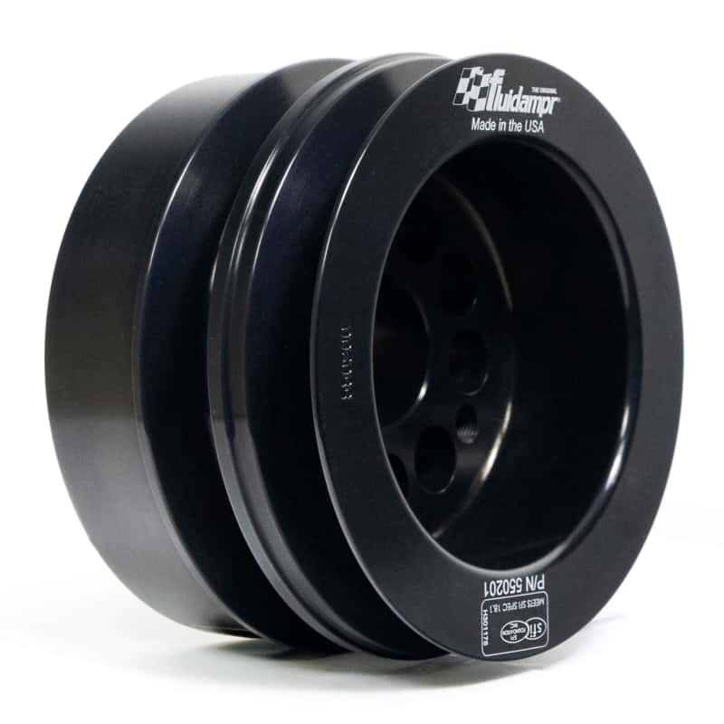 Fluidampr — Fluidampr Ford 8BA Flat Head Wide Belt Harmonic Balancer - Ford Flathead V8 w/ Wide Belt Pulley
Harmonic Balancer - view 6