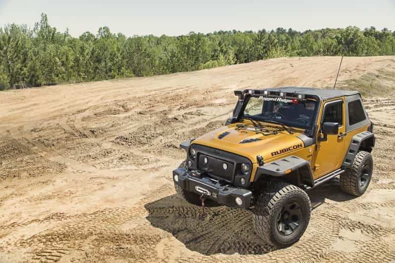 Rugged Ridge — Rugged Ridge Montana Top Bowless Black Diamond 07-18 Jeep Wrangler JK 2-Dr
Top-Soft - view 5