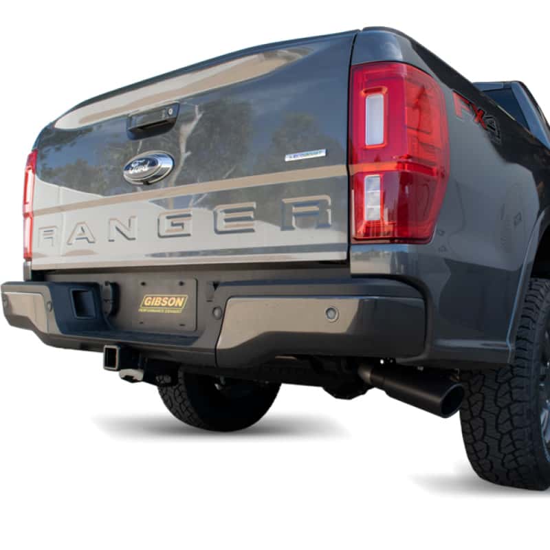 Gibson — Gibson 19-22 Ford Ranger Lariat 2.3L 3in Cat-Back Single Exhaust - Black Elite
Truck/Suv - view 2