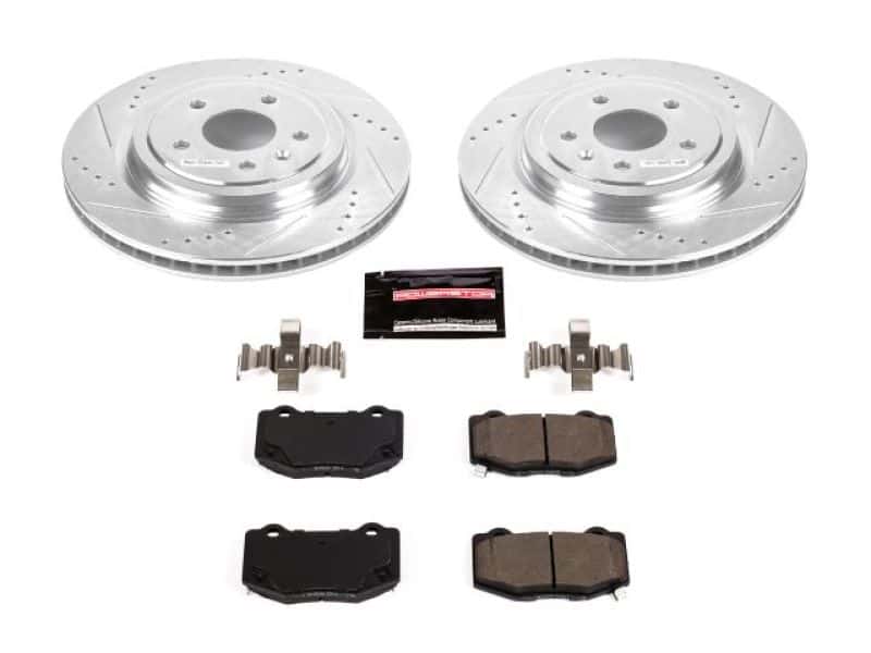 PowerStop — Power Stop 14-19 Chevrolet Corvette Rear Z23 Evolution Sport Brake Kit - view 1