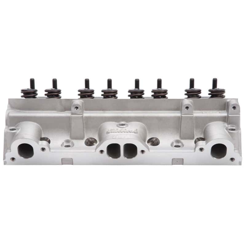 Edelbrock — Edelbrock Cylinder Head Pontiac Performer D-Port 72cc Chambers for Hydraulic Roller Cam Complete
CYLINDER HEADS - view 3
