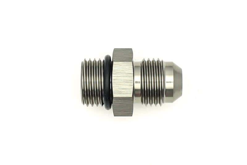 DeatschWerks — DeatschWerks 6AN ORB Male To 6AN Male Flare Adapter (Incl. O-Ring) - view 1